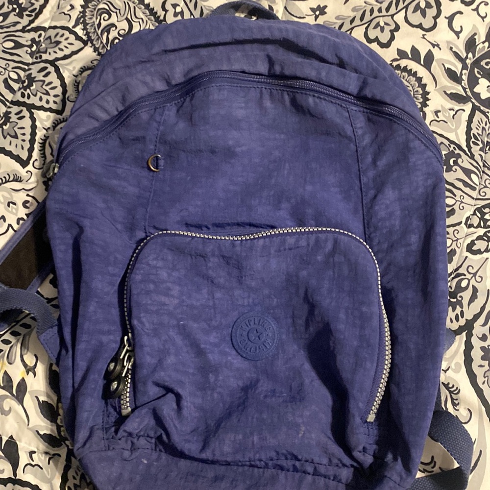 Blue Kipling backpack